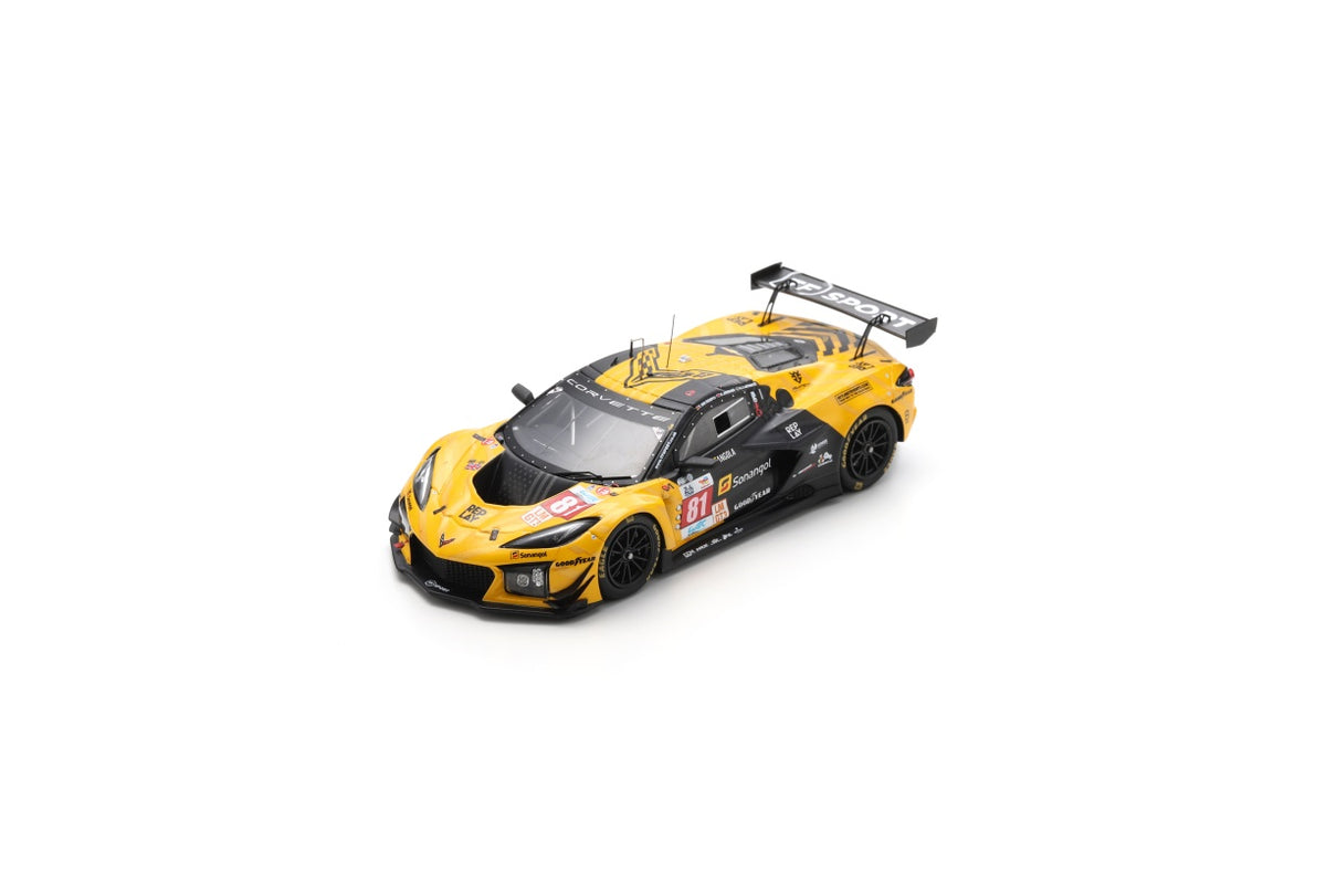 Spark S9155 1/43 Corvette Z06 GT3.R No.81 TF SPORT Le Mans 24H 2024 C. Eastwood - R. Andrade - T. Van Rompuy