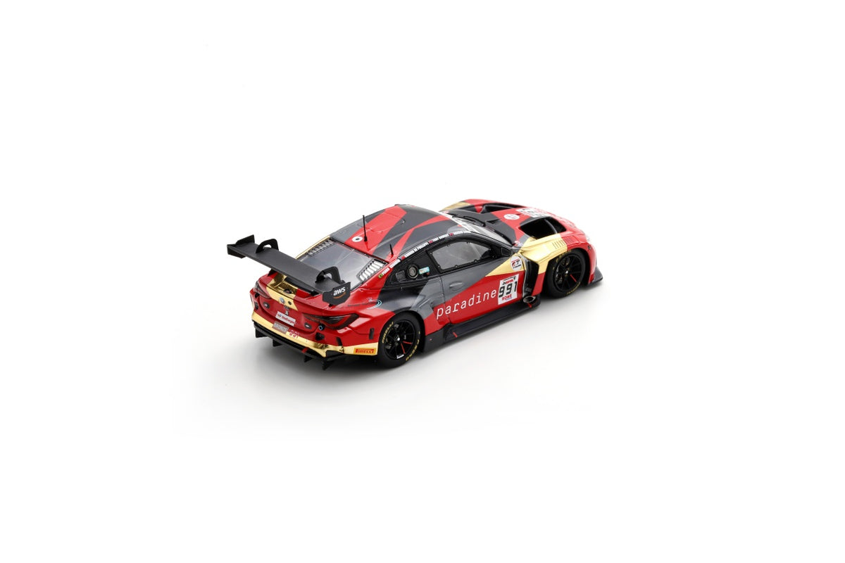 Spark SB808 1/43 BMW M4 GT3 No.991 Century Motorsport 24H Spa 2024 D. Leung – P. Ebrahim Carvalho – T. Sowery - C. de Phillippi