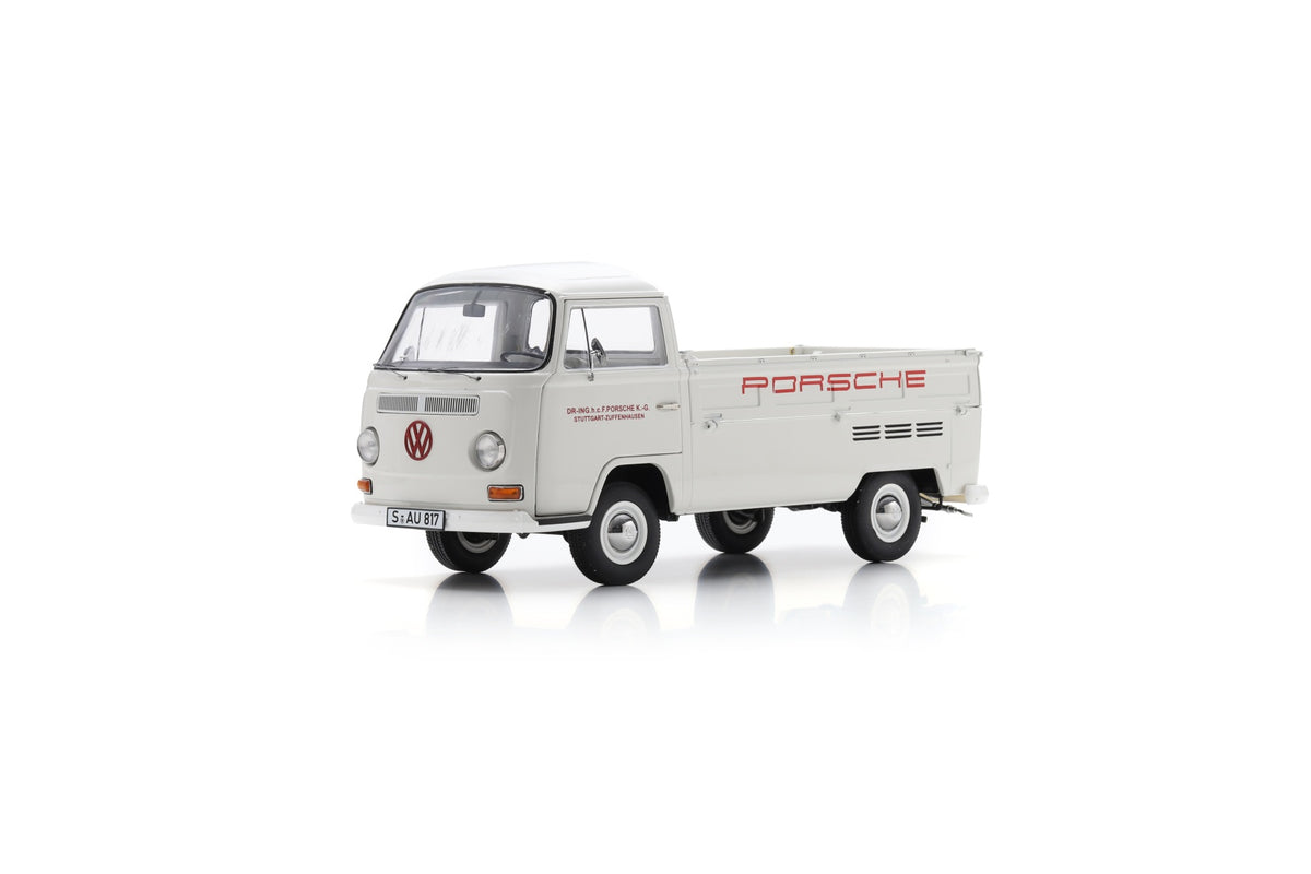 【2025年10月以降発売予定】 Schuco 18U00157 1/18 VW T2a Pritsche/Pickup "Porsche"