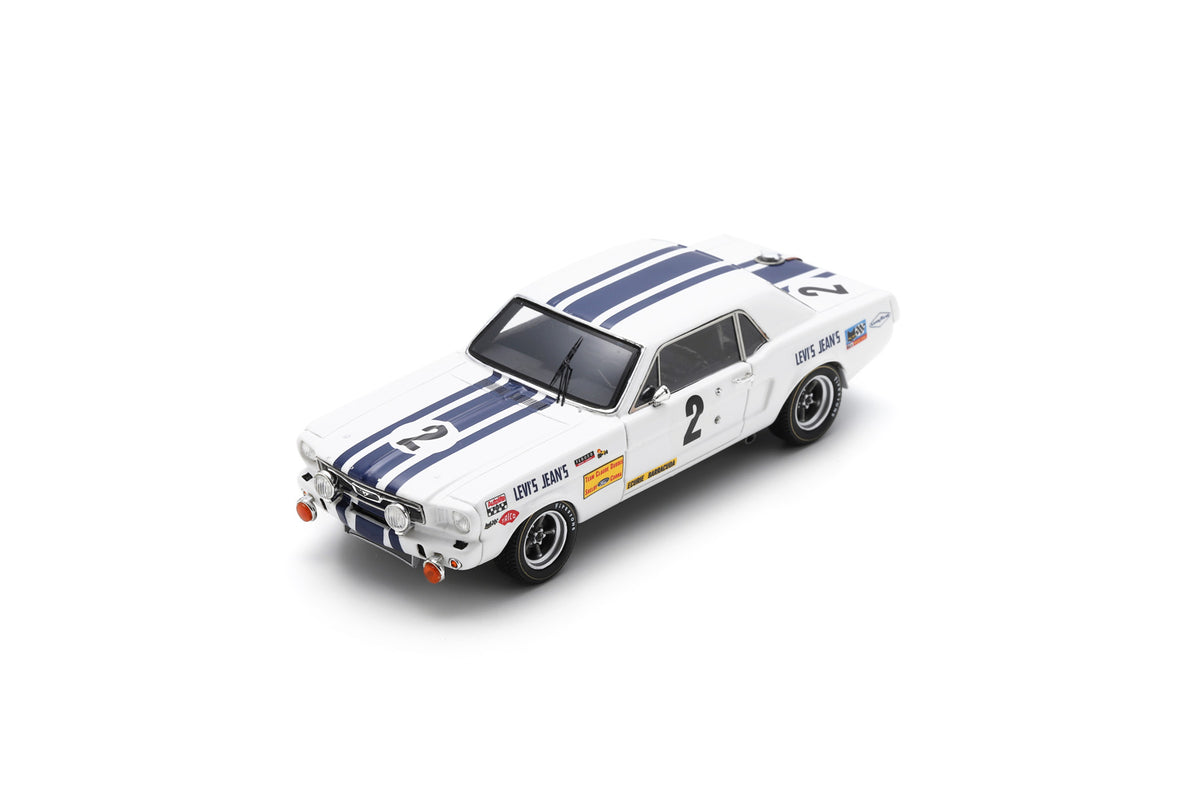Spark 100SPA03 1/43 Ford Mustang No.2 Team Claude Dubois 2nd 24H Spa 1968 "Eldé" - Y. Deprez