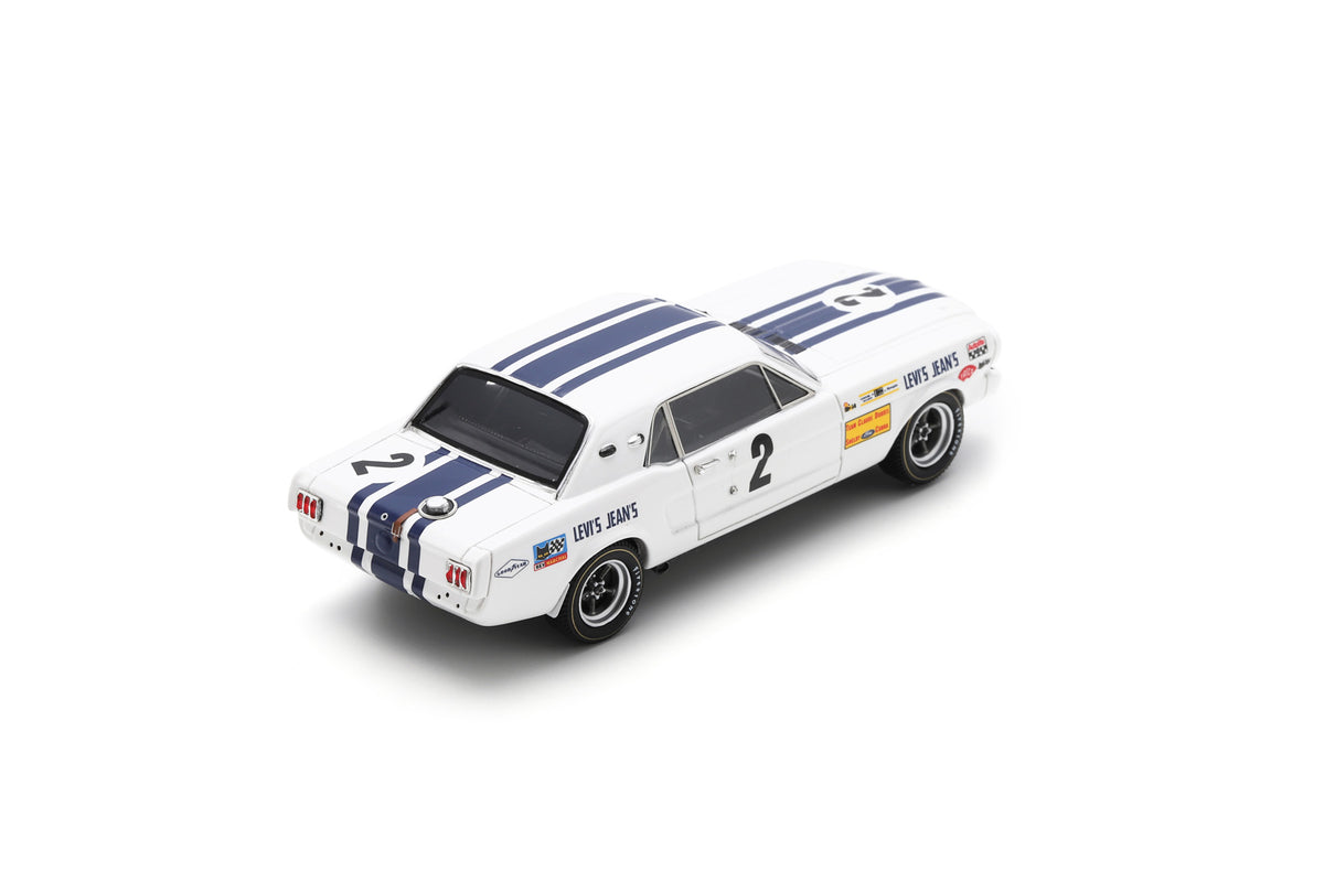 Spark 100SPA03 1/43 Ford Mustang No.2 Team Claude Dubois 2nd 24H Spa 1968 "Eldé" - Y. Deprez