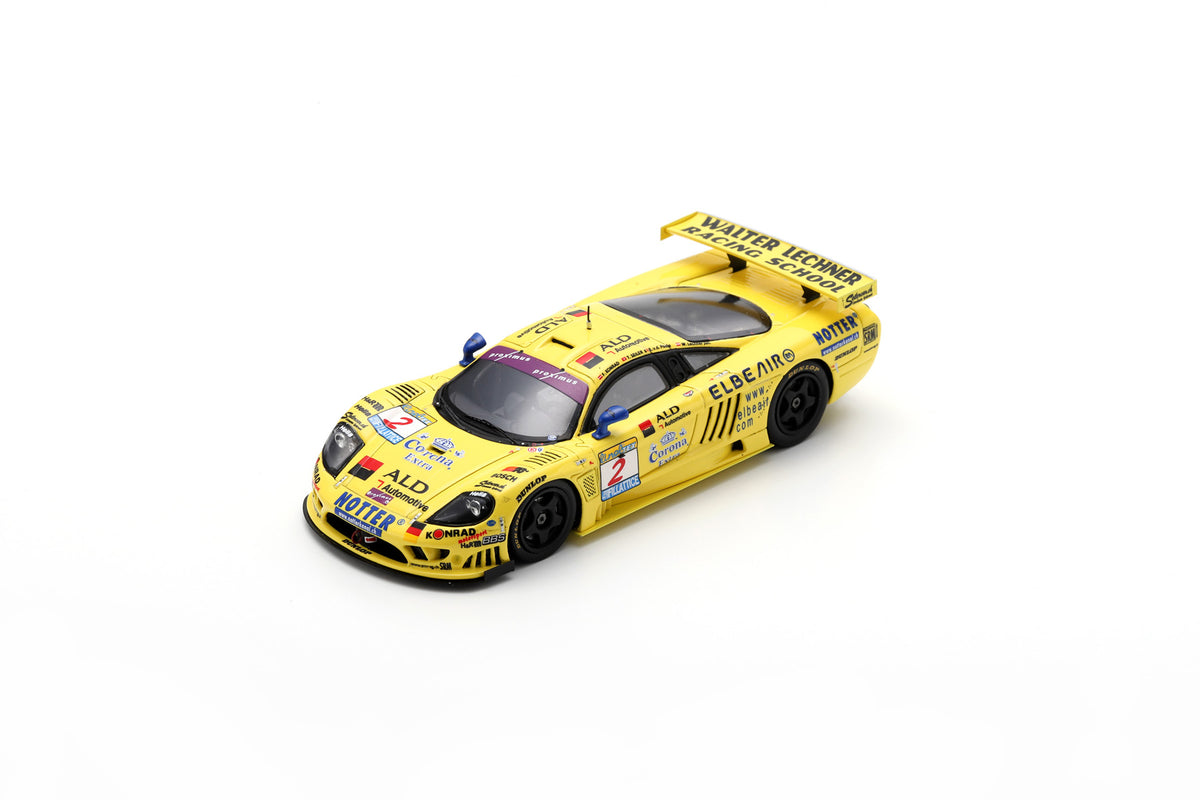 Spark 100SPA16 1/43 Saleen S7-R No.2 Konrad Motorsport 24H Spa 2003 E. van de Poele – T. Seiler – F. Konrad – W. Lechner, Jr.