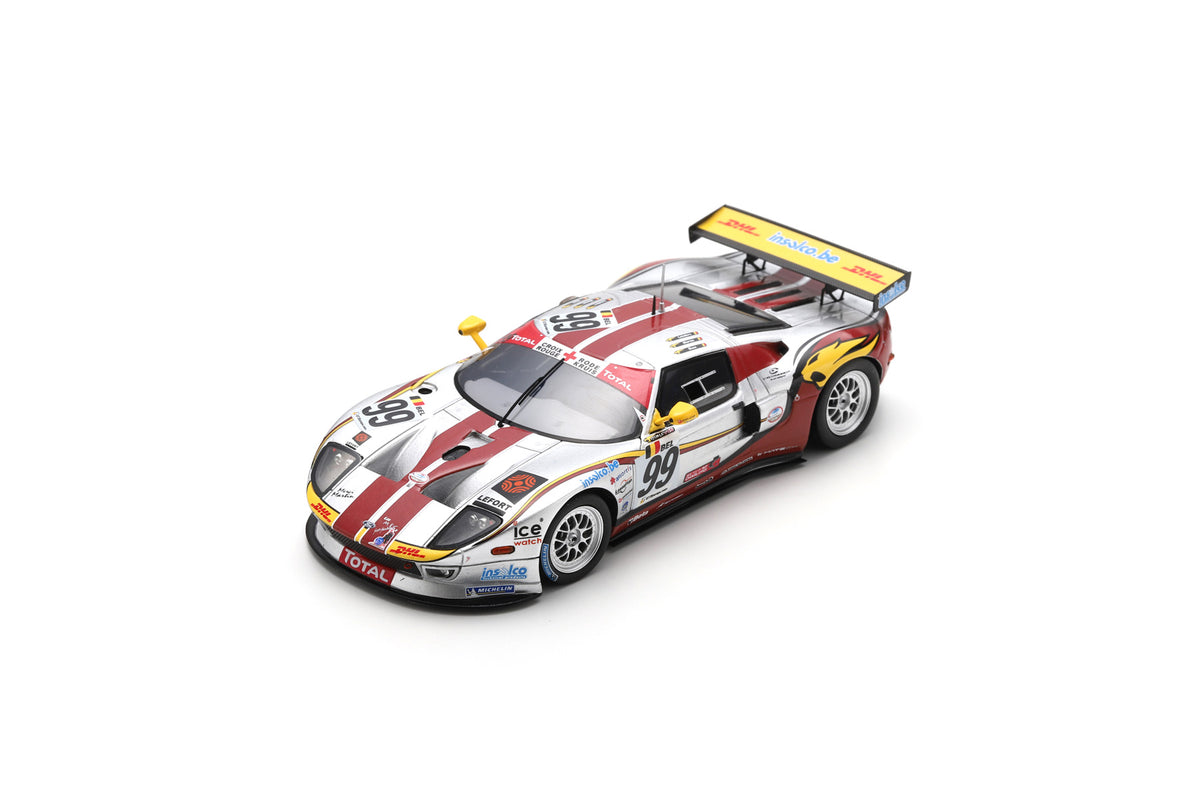 Spark 100SPA23 1/43 Ford GT No.99 Marc VDS Racing Team 8th 24H Spa 2010 B. Leinders - M. Duez - M. Martin