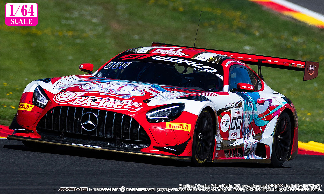 【2026年2月発売予定】グッドスマイルレーシング 1/64 グッドスマイル 初音 ミク AMG 2025 SPA24H Ver.