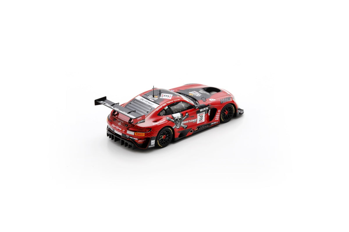 Spark SB800 1/43 Mercedes-AMG GT3 EVO No.3 GetSpeed Winner Silver class 24H Spa 2024 Y. Mettler – J. Kell – A. Bartone – A. Walker
