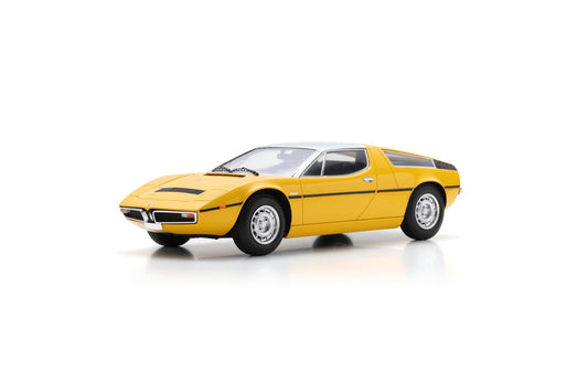 【2025年12月以降発売予定】 Schuco 18U00087 1/18 Maserati Bora 1971 - Yellow