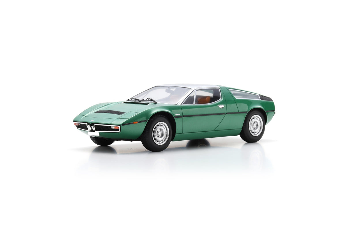 Schuco 18U00088 1/18 Maserati Bora 1971 - Light Metallic Green