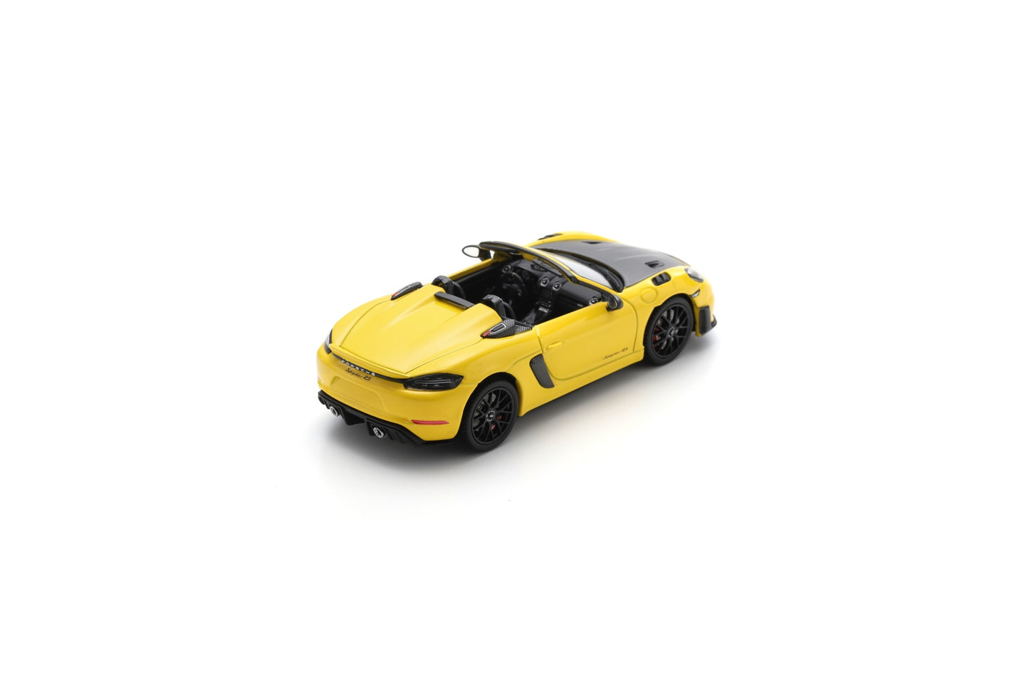 【2025年9月以降発売予定】 Schuco 43U00012 1/18 Porsche 718 Spyder RS 2023 - Racing Yellow