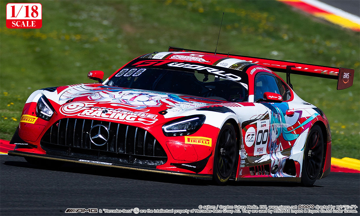 【2026年4月発売予定】グッドスマイルレーシング 1/18 グッドスマイル 初音 ミク AMG 2025 SPA24H Ver.
