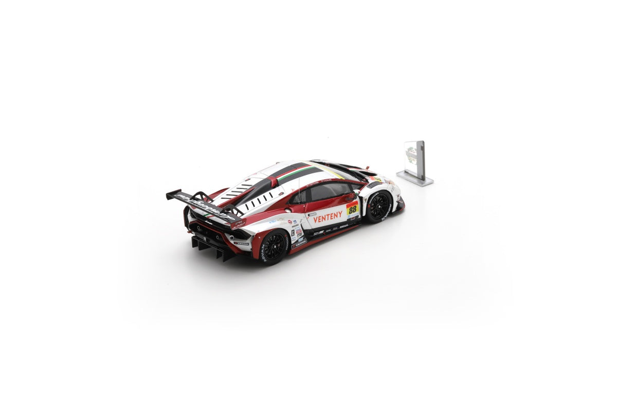 Spark 43SGT2024C3 1/43 VENTENY Lamborghini GT3 No.88 JLOC Champion GT300 SUPER GT 2024 with CHAMPION BOARD T. Kogure - Y. Motojima