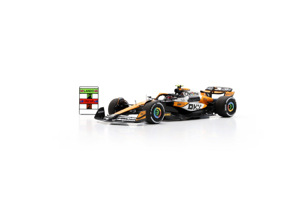 Spark S9561 1/43 McLaren MCL38 McLaren No.4 Winner Singapore GP 2024 Lando Norris