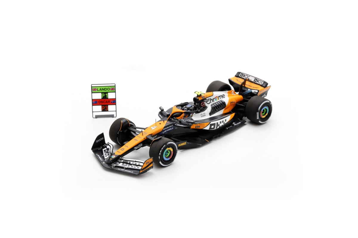 Spark S9561 1/43 McLaren MCL38 McLaren No.4 Winner Singapore GP 2024 Lando Norris
