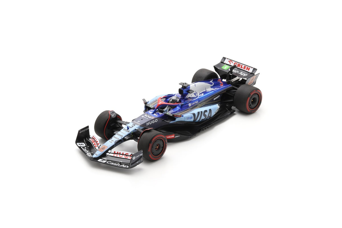 Spark 18S663 1/18 Visa Cash App RB Formula One Team VCARB 01 No.3 Singapore GP 2024 Daniel Ricciardo "Last Race"