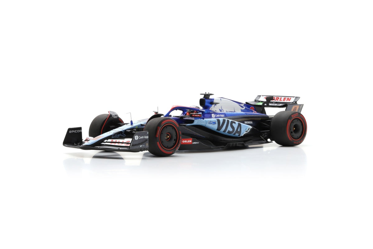 Spark 18S663 1/18 Visa Cash App RB Formula One Team VCARB 01 No.3 Singapore GP 2024 Daniel Ricciardo "Last Race"