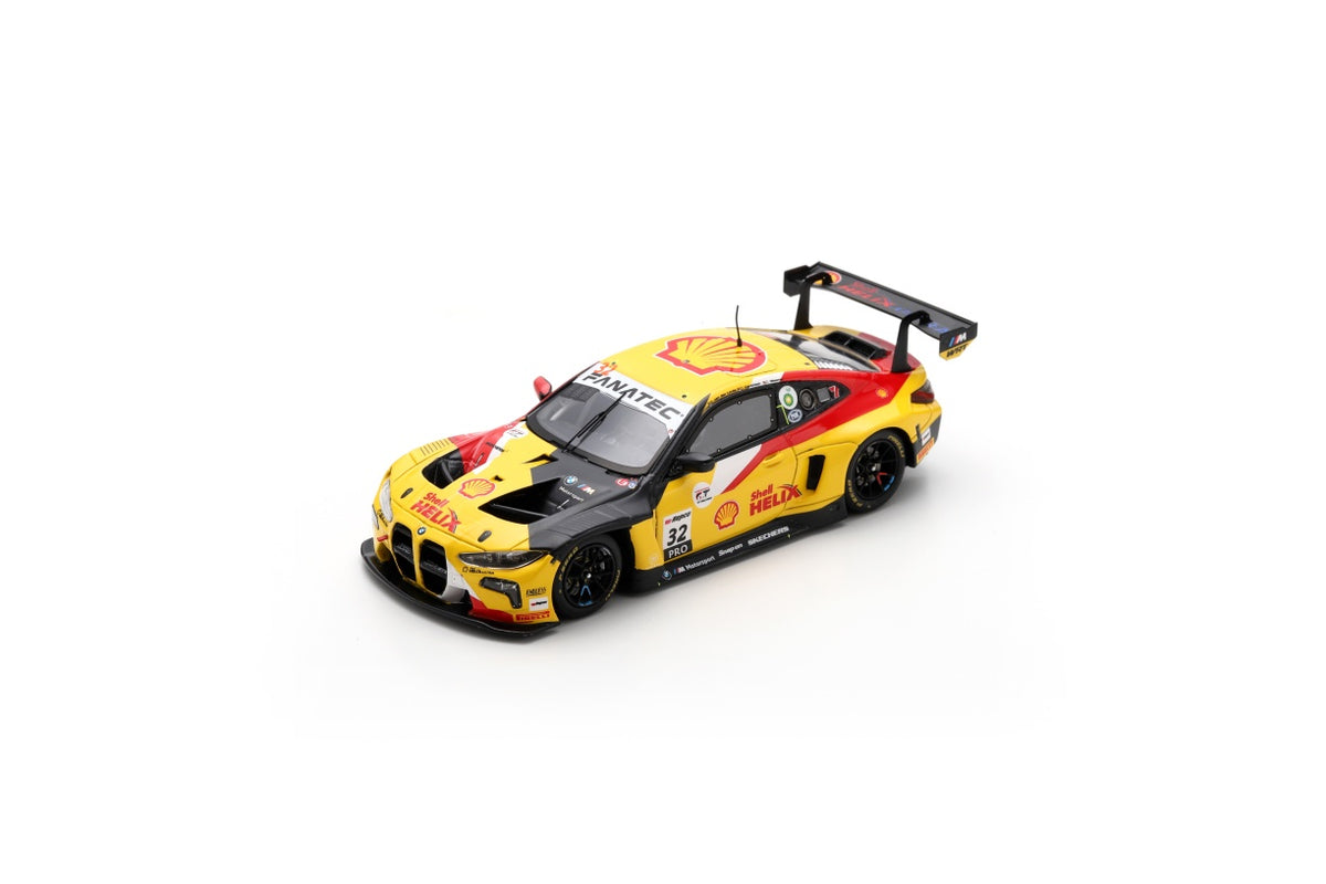 Spark AS075 1/43 BMW M4 GT3 No.32 Team WRT Pole Position Bathurst 12H 2024 C. Weerts - D. Vanthoor - S. van der Linde