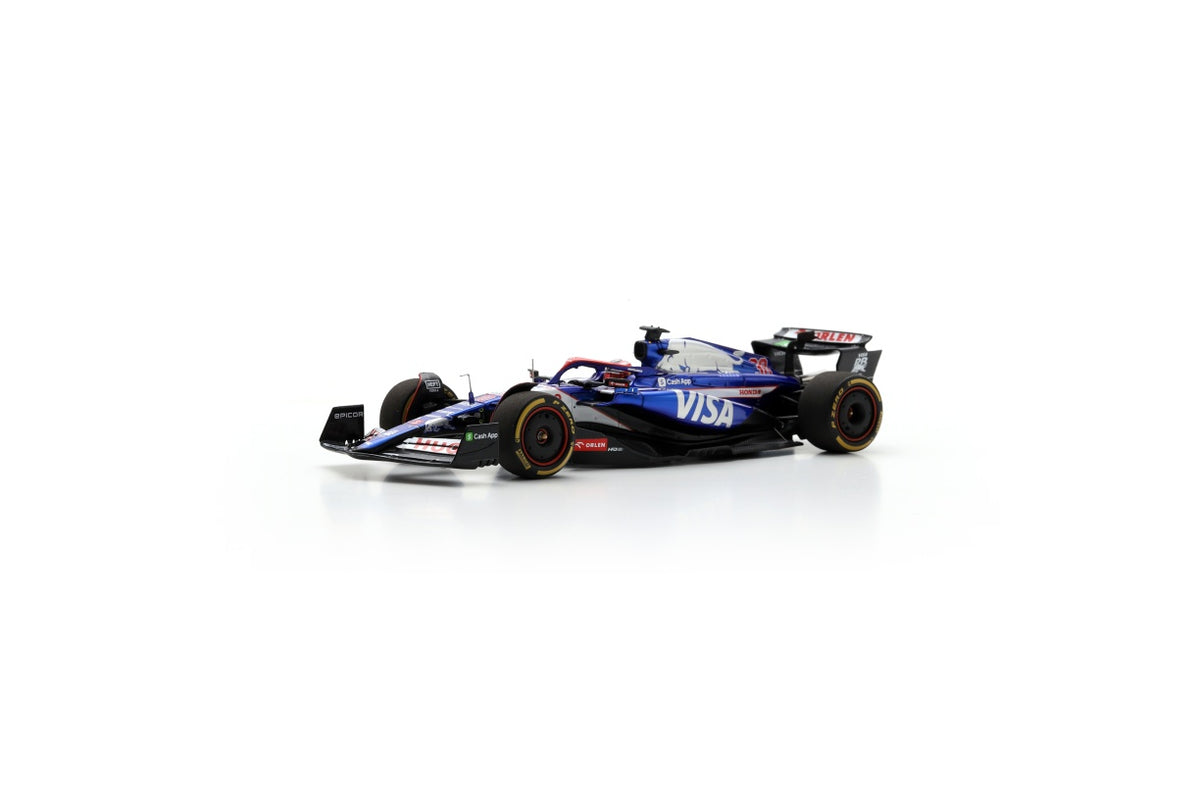 Spark S9558 1/43 Visa Cash App RB Formula One Team VCARB 01 No.30 9th US GP 2024 Liam Lawson