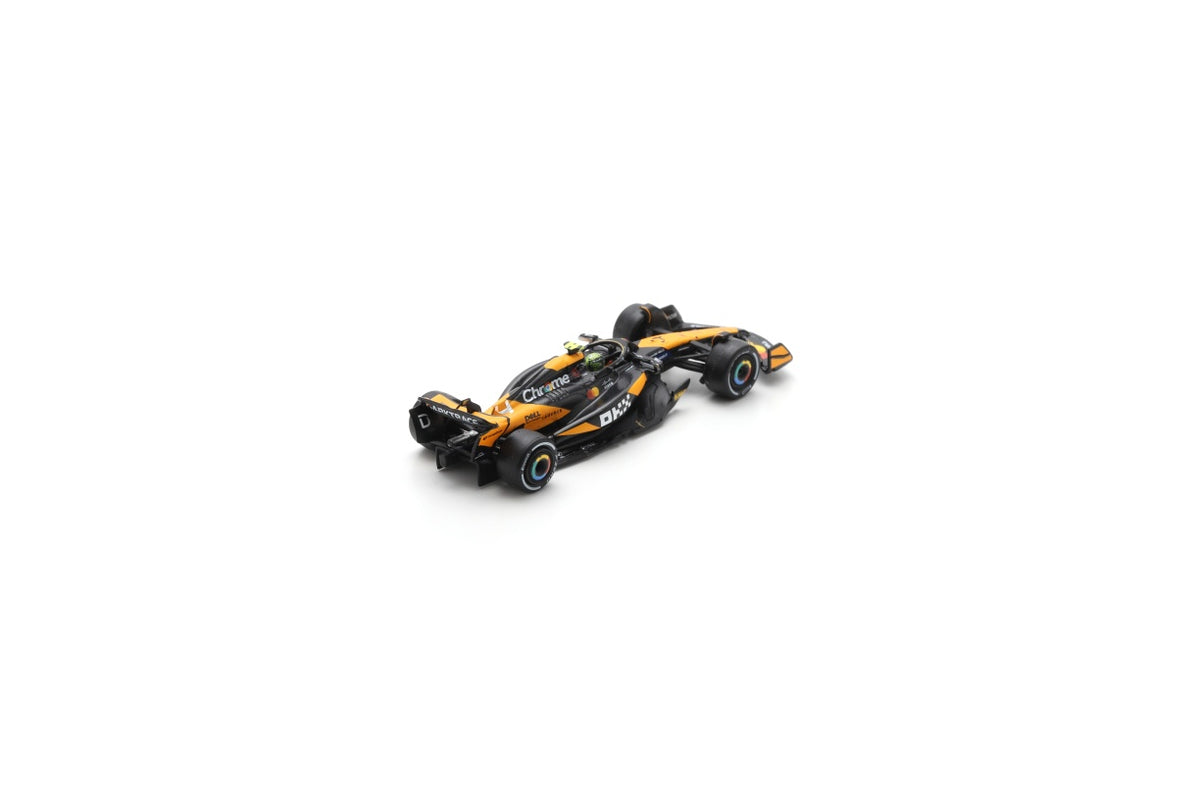 Spark Y416 1/64 McLaren MCL38 McLaren No.4 Winner Abu Dhabi GP 2024 Lando Norris