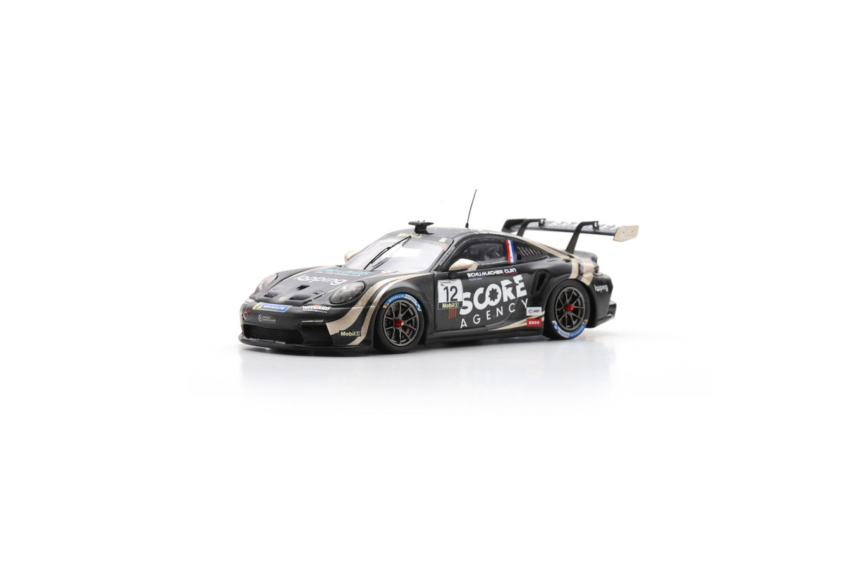 Spark S6305 1/43 Porsche 911 GT3 Cup No.12 Supercup Driver and Team Champion 2024 Larry ten Voorde
