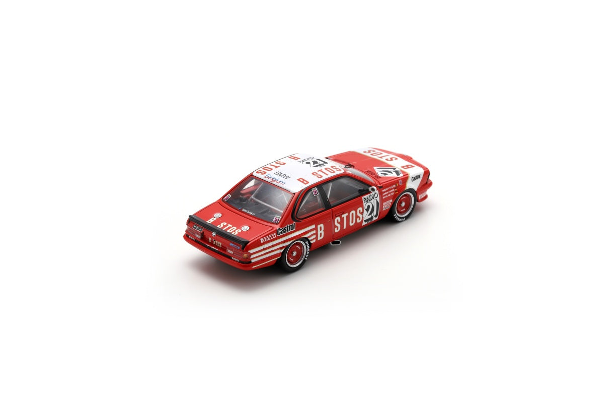 Spark 43SPA1983 1/43 BMW 635 Csi No.21 Winner 24H Spa 1983 T. Tassin - A. Hahne - H. Heyer