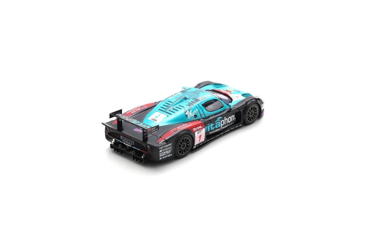 Spark 43SPA2006 1/43 Maserati MC12 GT1 NO.1 Winner 24H Spa 2006 A. Bertolini - E. van de Poele - M. Bartels