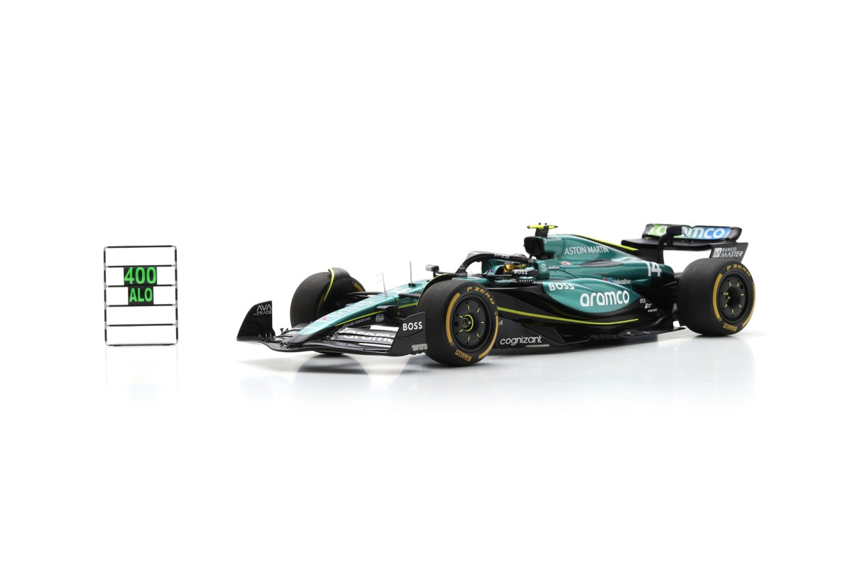 Spark 18S664 1/18 Aston Martin AMR24 Aston Martin Aramco F1 Team No.14 Mexican GP 2024 Fernando Alonso