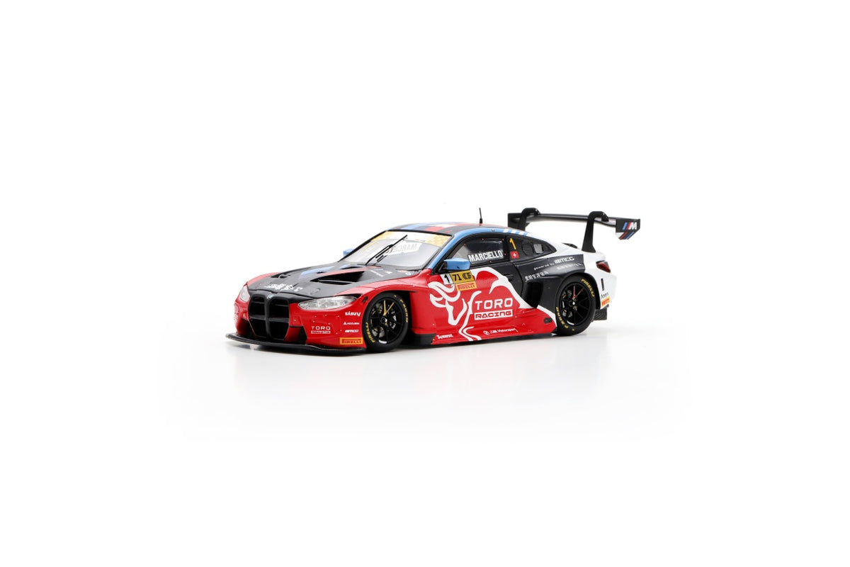Spark SA292 1/43 BMW M4 GT3 No.1 TORO Racing powered by MCG FIA GT World Cup Macau 2024 Raffaele Marciello