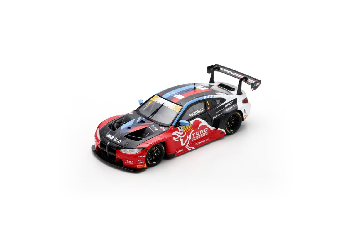 Spark SA292 1/43 BMW M4 GT3 No.1 TORO Racing powered by MCG FIA GT World Cup Macau 2024 Raffaele Marciello
