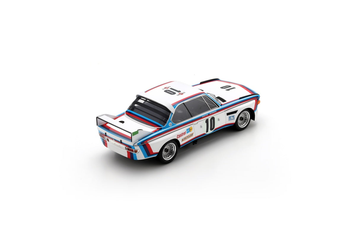 【2025年12月以降発売予定】 Spark 18SPA1973 1/18 BMW 3.0 CSL No.10 Winner 24H Spa 1973 D. Quester - T. Hezemans