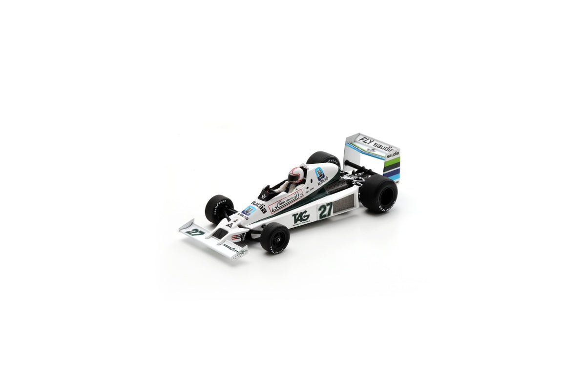 Spark S7496 1/43 Williams FW06 No.27 Long Beach GP 1979 Aaron Jones