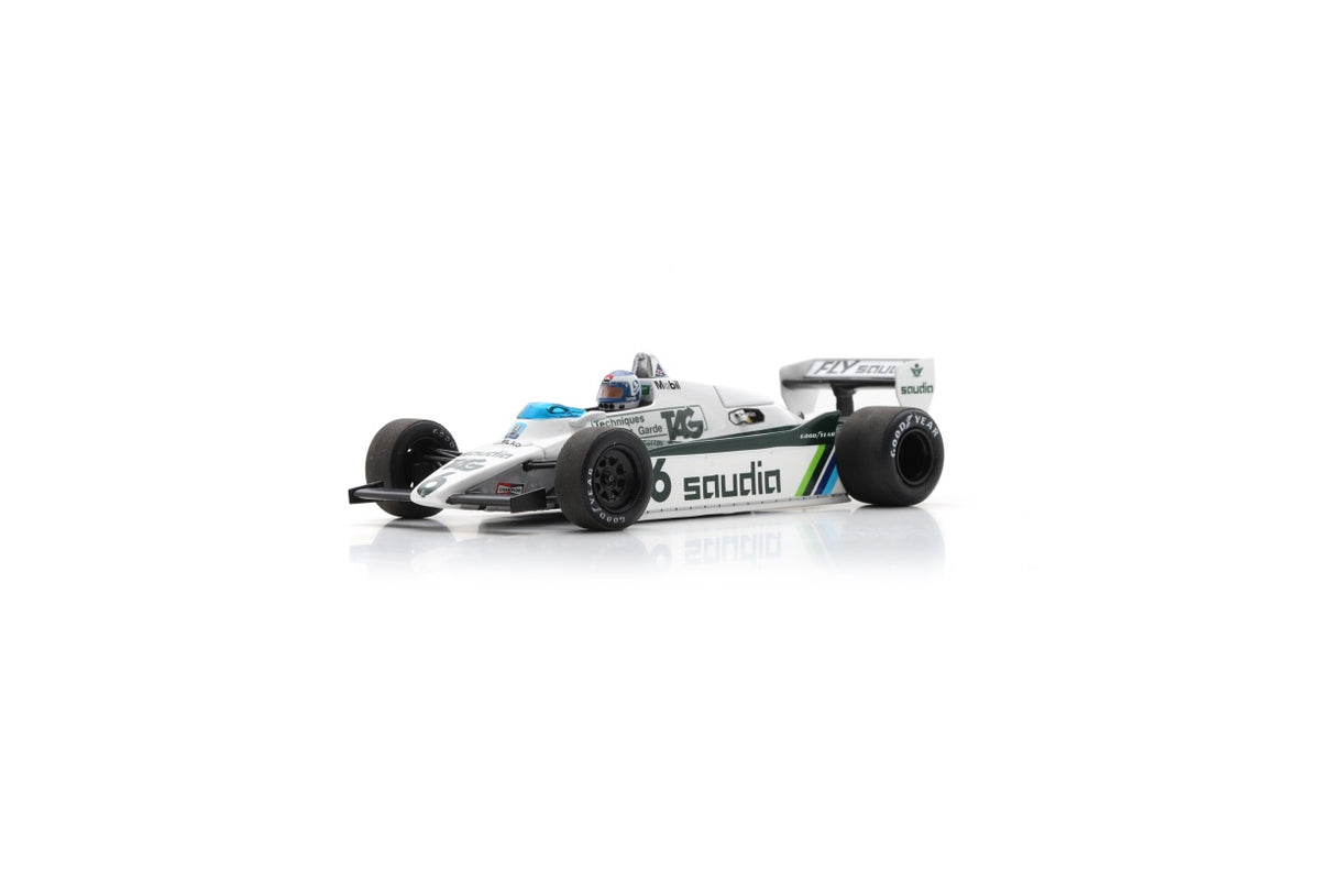 Spark S7498 1/43 Williams FW08 No.6 Winner Swiss GP 1982 Keke Rosberg