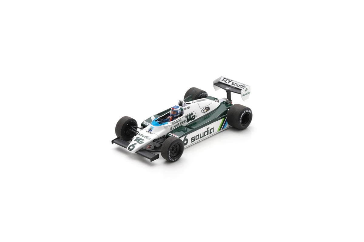 Spark S7498 1/43 Williams FW08 No.6 Winner Swiss GP 1982 Keke Rosberg