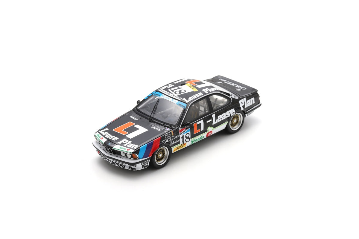 Spark SB672 1/43 BMW 635 Csi No.18 Waterloo Motor Lease Plan 24H Spa 1987 M. Duez - Ph. Verellen - P. Witmeur