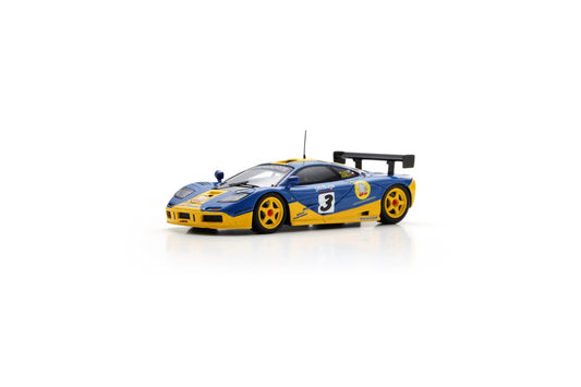 【2025年10月以降発売予定】 Spark UK039 1/43 McLaren F1 GTR No.3 British GT Championship 1996 I. Flux - J. Ulrich