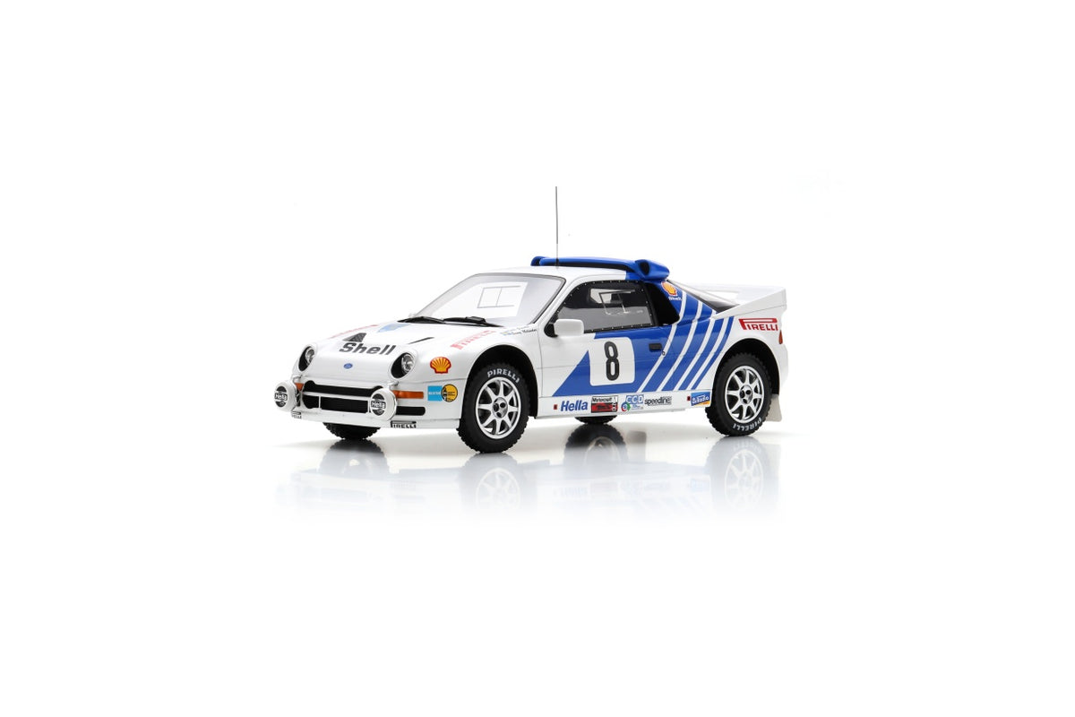 【2025年10月発売予定】 Spark 18S779 1/18 Ford RS200 No.8 3rd Swedish Rally 1986 K. Grundel – B. Melander