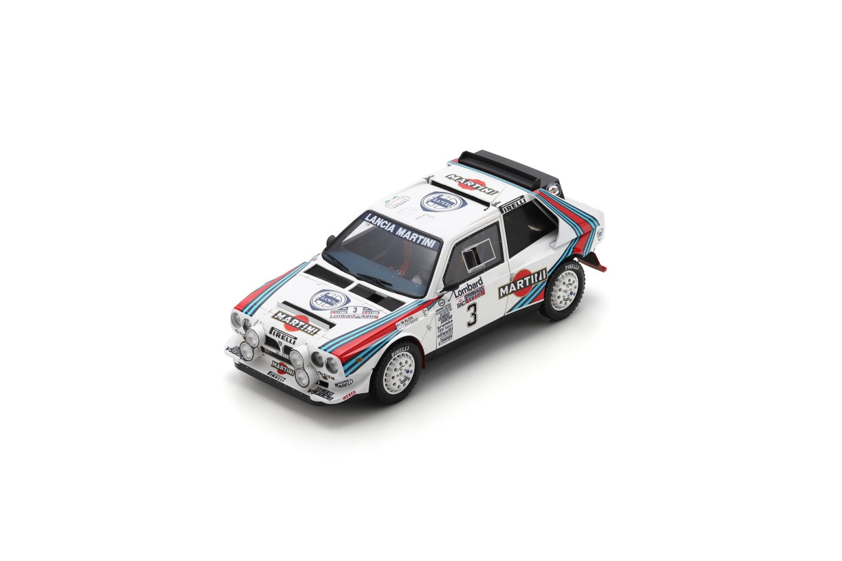 【2025年11月発売予定】 Spark 18S1040 1/18 Lancia Delta S4 No.3 2nd Rally Lombard RAC Rally 1985 M. Alen - I Kivimaki