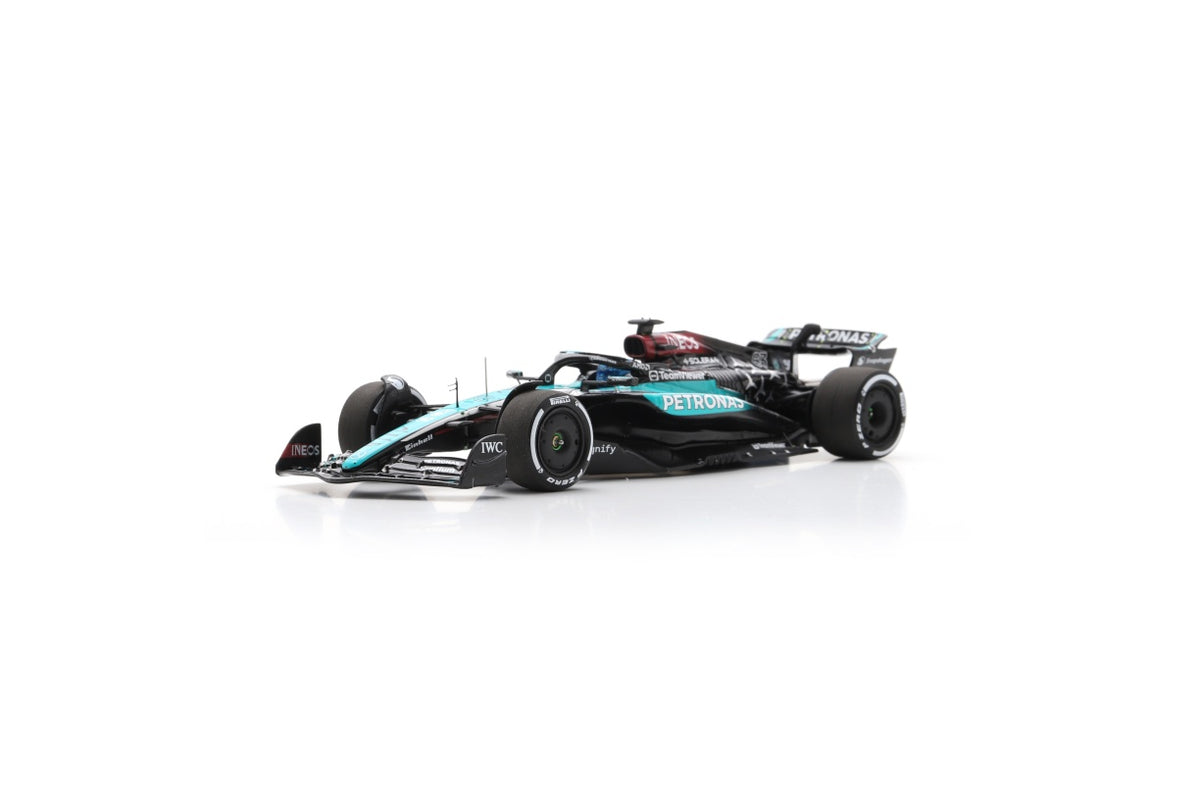Spark S9569 1/43 Mercedes-AMG PETRONAS Formula One Team No.63 F1 W15 E Performance 4th Singapore GP 2024 George Russell