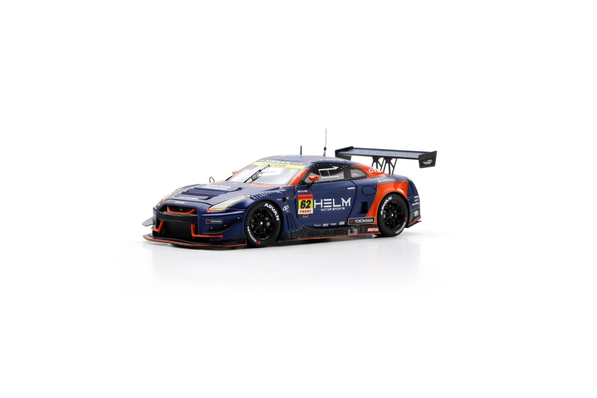 Spark 43SGT25062 1/43 HELM MOTORSPORTS GT-R HELM MOTORSPORTS No.52 GT300 SUPER GT 2025 Y. Hiraki - R. Hiraki