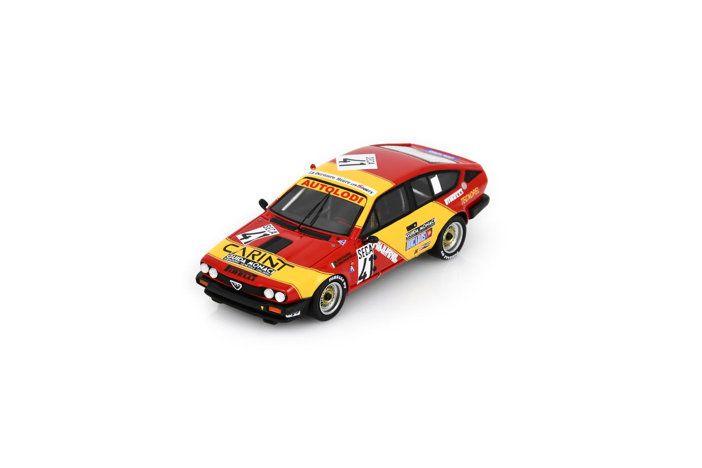 Spark SB545 1/43 Alfa Romeo GTV6 No.41 6th 24H Spa 1983 G. Brancatelli - E. Zapico - R. Drovandi