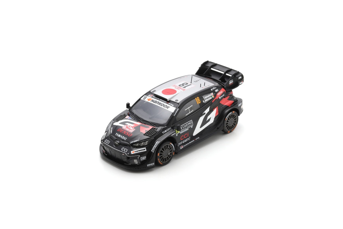 Spark S6892 1/43 TOYOTA GR Yaris Rally1 No.18 TOYOTA GAZOO Racing WRT Rally Monte Carlo 2025 T. Katsuta - A.Johnston