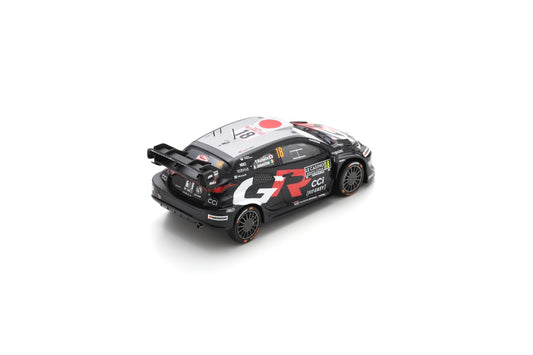 Spark S6892 1/43 TOYOTA GR Yaris Rally1 No.18 TOYOTA GAZOO Racing WRT Rally Monte Carlo 2025 T. Katsuta - A.Johnston