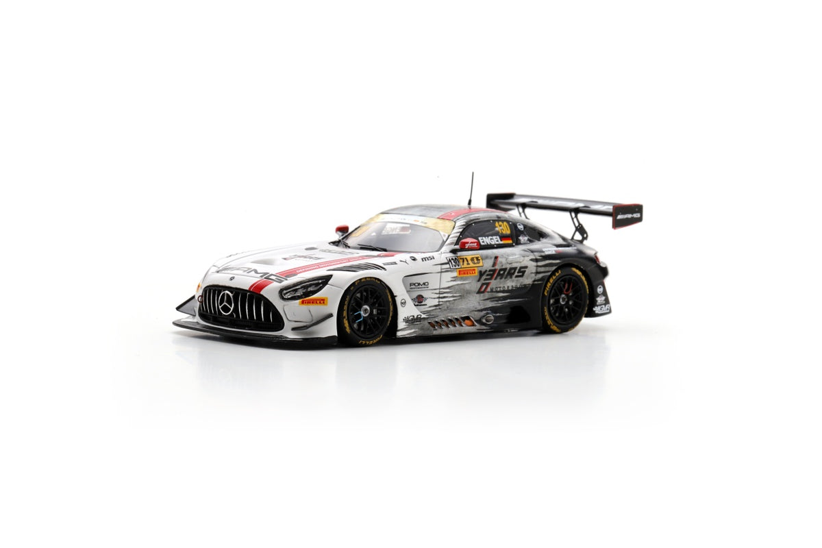 Spark 43MC24 1/43 Mercedes-AMG GT3 Evo No.130 Mercedes-AMG Team GMR Winner FIA GT World Cup Macau 2024 Maro Engel