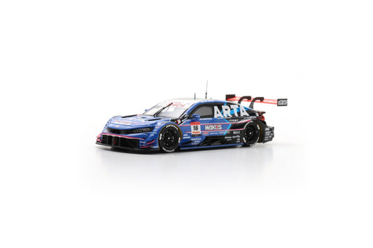 【2025年12月以降発売予定】 Spark 43SGT25016 1/43 ARTA MUGEN CIVIC TYPE R-GT #16 ARTA No.16 GT500 SUPER GT 2025 H. Otsu - R. Sato