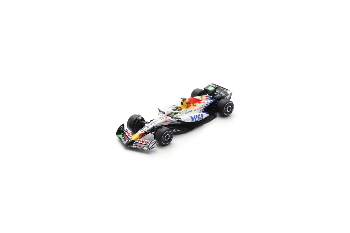 Spark Y422 1/64 Racing Bulls VCARB 02 No.6 Visa Cash App Racing Bulls Formula One Team 8th Japanese GP 2025 Isack Hadjar