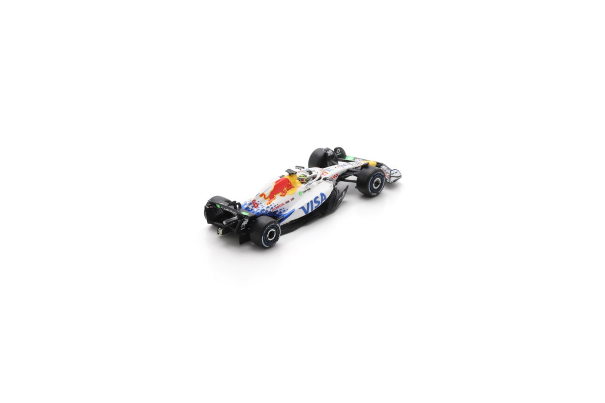 Spark Y422 1/64 Racing Bulls VCARB 02 No.6 Visa Cash App Racing Bulls Formula One Team 8th Japanese GP 2025 Isack Hadjar