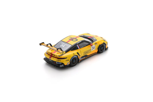 Spark S6302 1/43 Porsche 911 GT3 Cup No.34 Porsche Carrera Cup Benelux Champion 2024 Dirk Schouten
