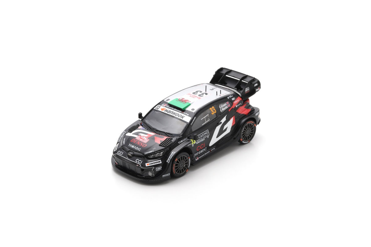 Spark S6889 1/43 TOYOTA GR Yaris Rally1 No.33 TOYOTA GAZOO Racing WRT 2nd Rally Monte Carlo 2025 E. Evans - S. Martin