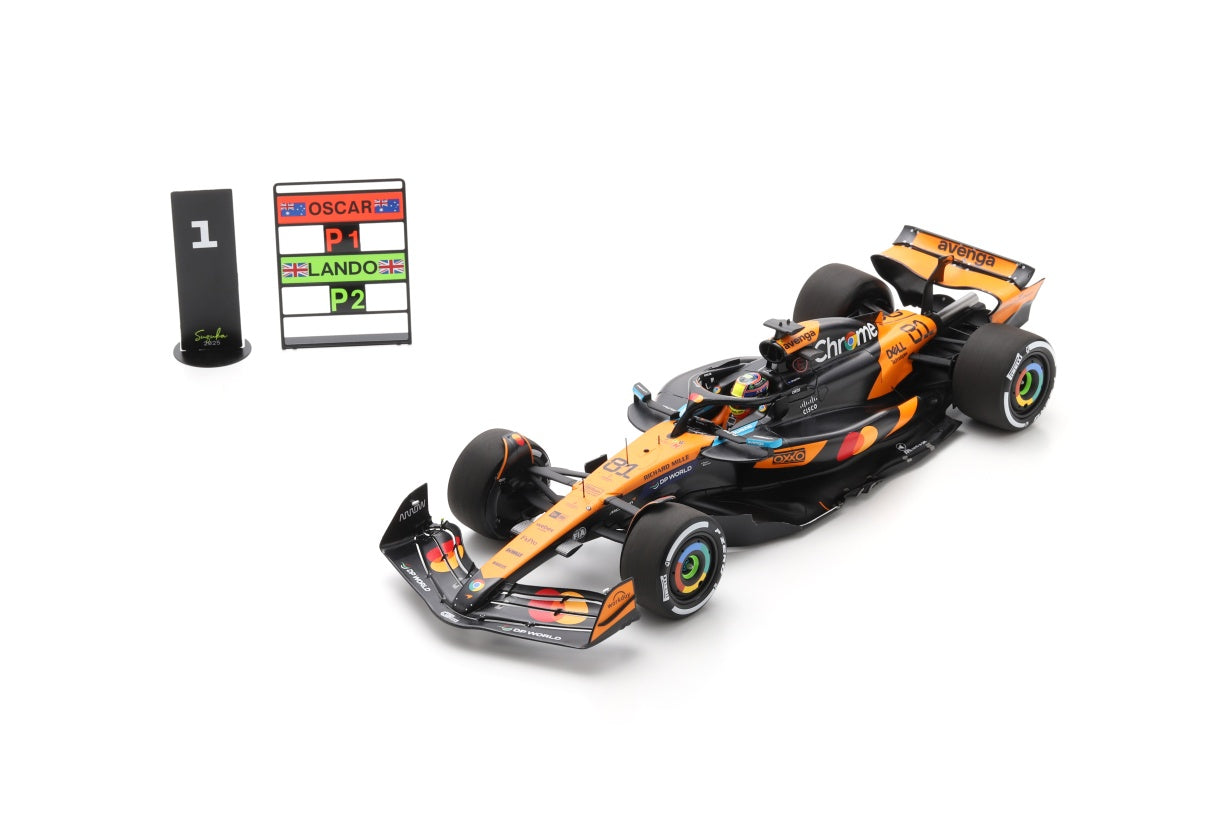Spark 18S1008 1/18 McLaren No.81 McLaren Formula 1 Team Winner