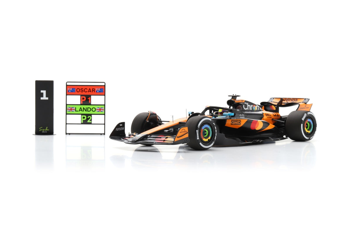 Spark 18S1008 1/18 McLaren No.81 McLaren Formula 1 Team Winner Chinese GP 2025 Oscar Piastri
