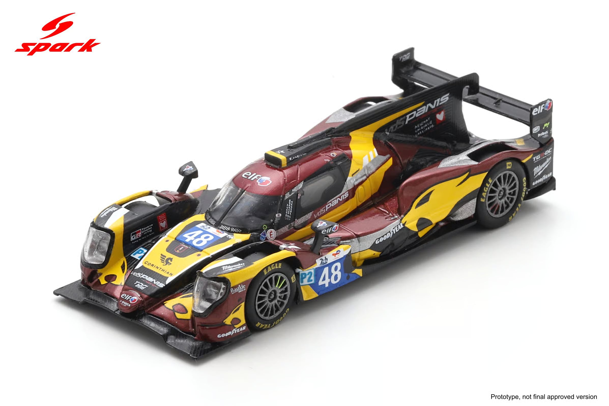 Spark 64S069 1/64 Oreca 07 - Gibson No.48 VDS PANIS RACING 2nd
