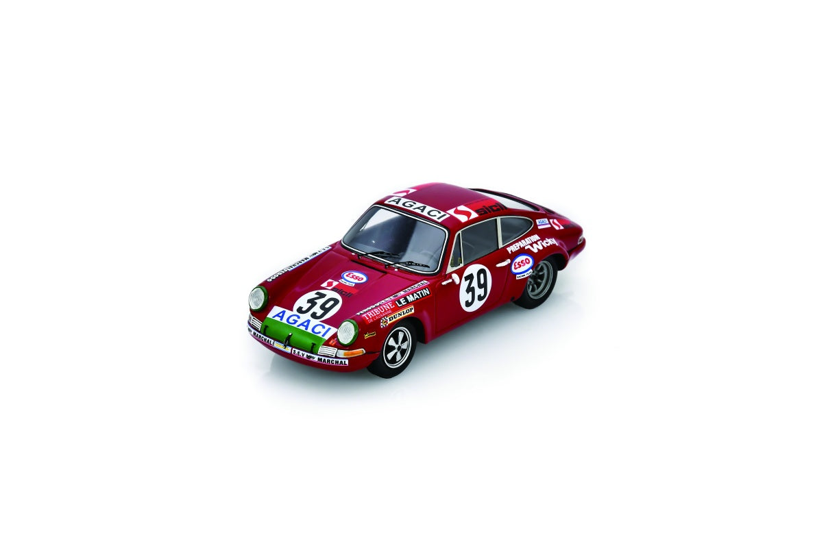 【2025年12月発売予定】 Spark S9765 1/43 Porsche 911S No.39 11th Le Mans 24H 1971 G. Verrier - G. Foucault